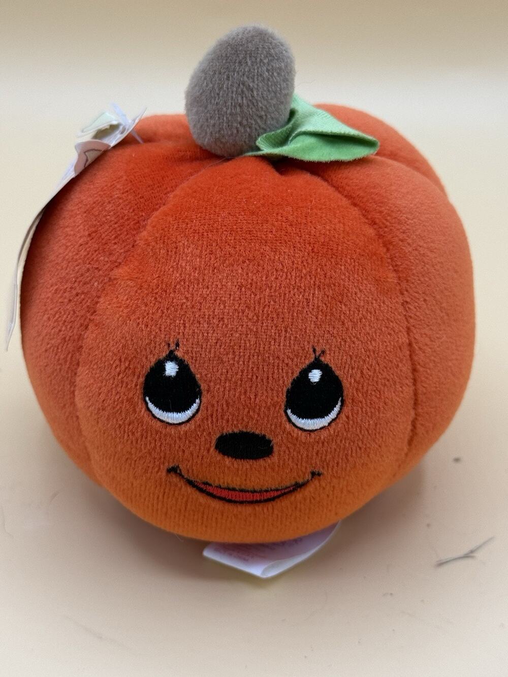 Precious Moments Tender Tails Plushkins Be My Lil Pumpkin Plush 1999